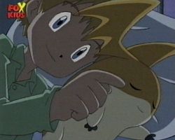 Rien n'est mieux qu'avoir un digimon  ct de soi pour dormir